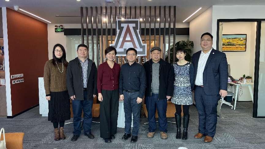 MOU Signed between SFB and the University of Arizona (UA) in UA Shanghai Center